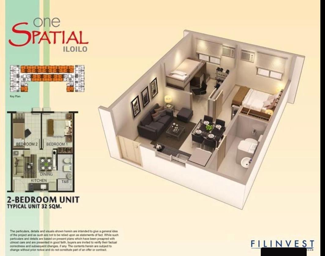 One Spatial Two Bedroom Condominium Unit With Pool And Gym Free Netflix And Wifi イロイロ エクステリア 写真